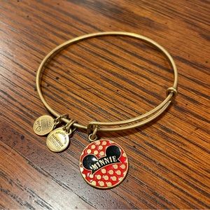 Alex and Ani Minnie Mouse bangle bracelet. Like new!